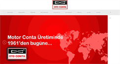 Desktop Screenshot of otoconta.com.tr